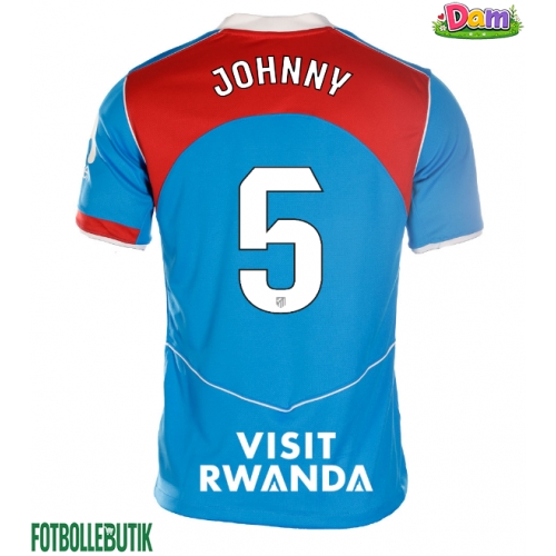 Atletico Madrid Johnny Cardoso #5 Tredje Tröja Kvinnor 2025-26 Kortärmad